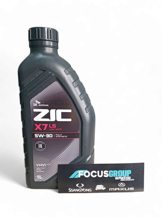 Aceite de Motor ZIC X7 5W30 1L – Sintético (Corea)