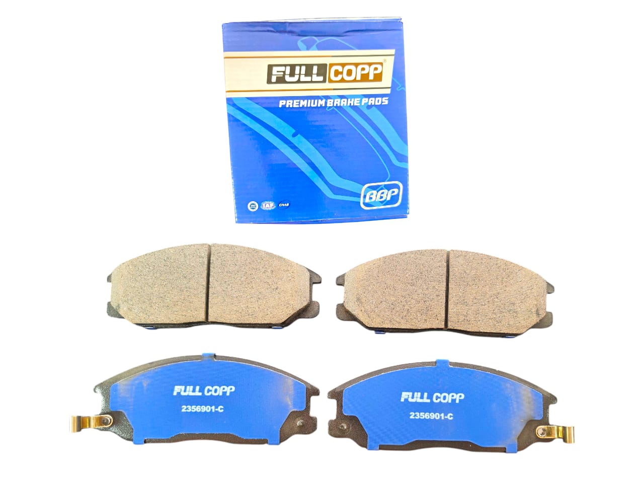 Juego de pastillas de freno delanteras  Diesel (2007-2022) BBP (FULLCERAMICA)