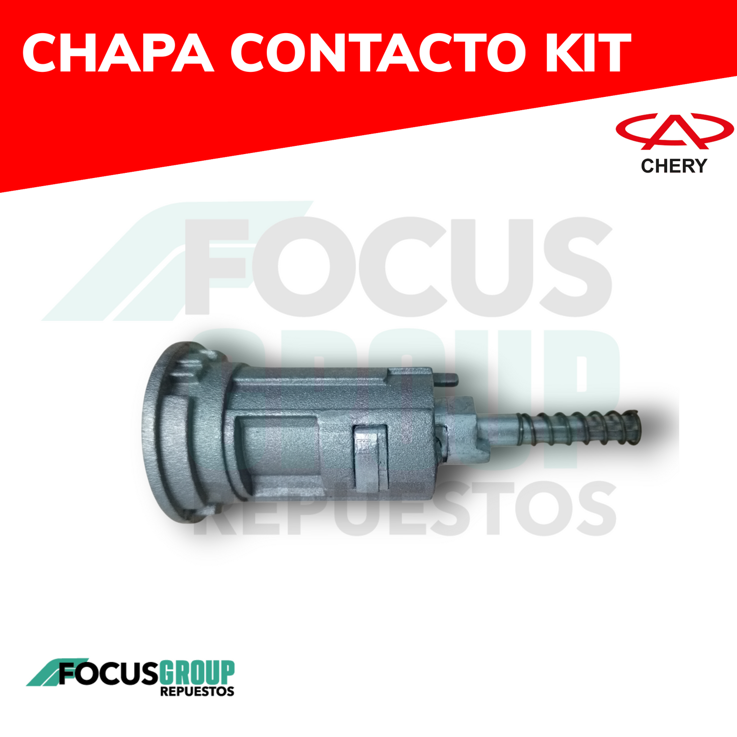 Chapa de contacto Chery IQ 1.1 con llaves