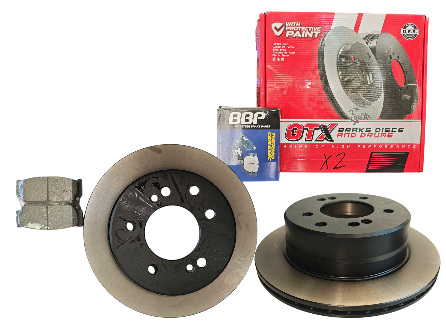 Discos+pastilas traseras stavic 2.0/2.2 2013-2022 Diesel