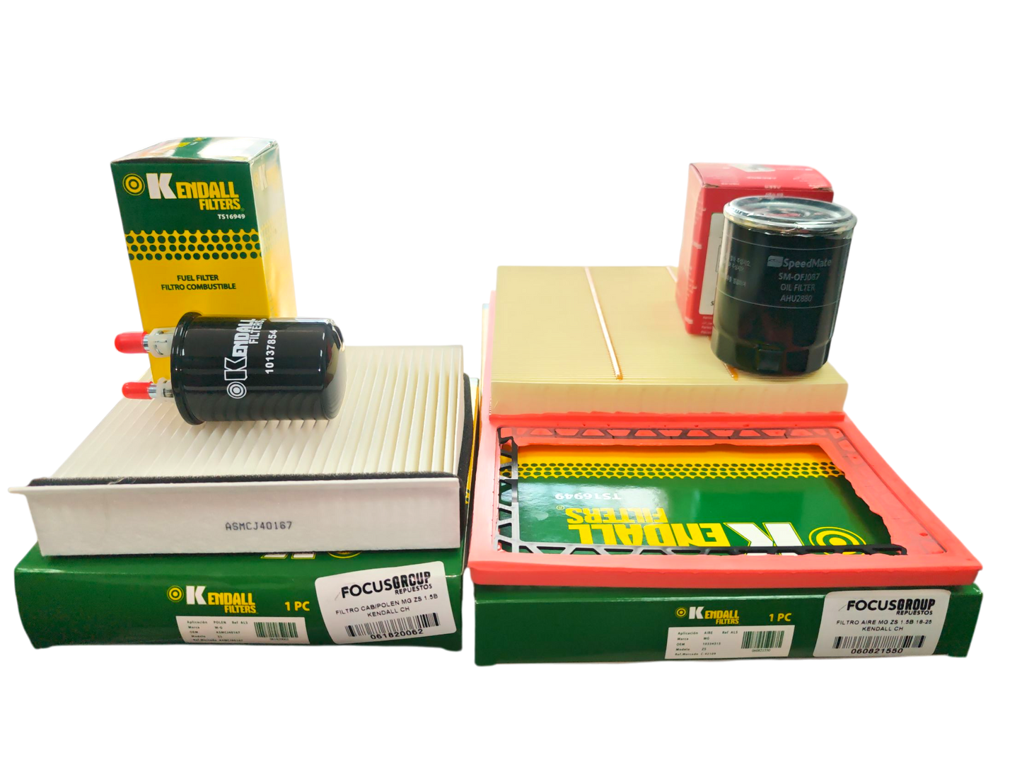 Kit de filtros mg zs/zx 2018-2025