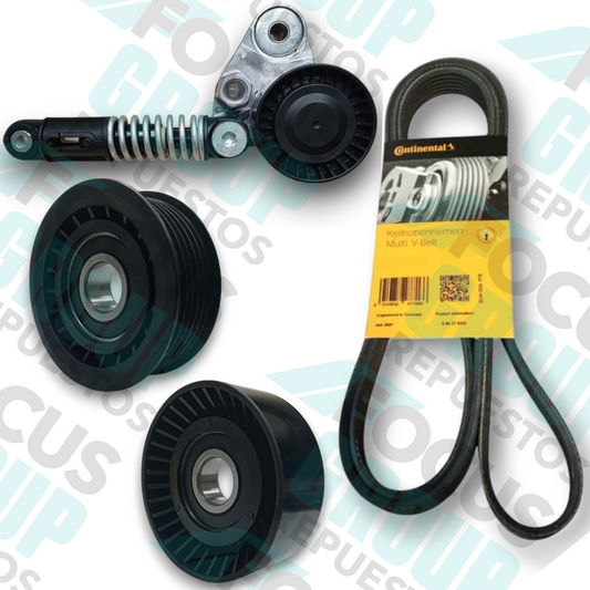 Kit Tensor Correa Alternador Ssangyong 2.0/2.2 2012/2024