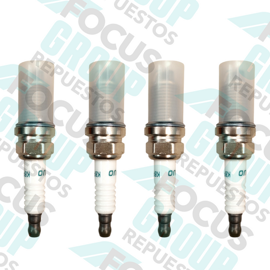 Juego de Bujías para Chery Tiggo 1.6 Bencina 2008–2014