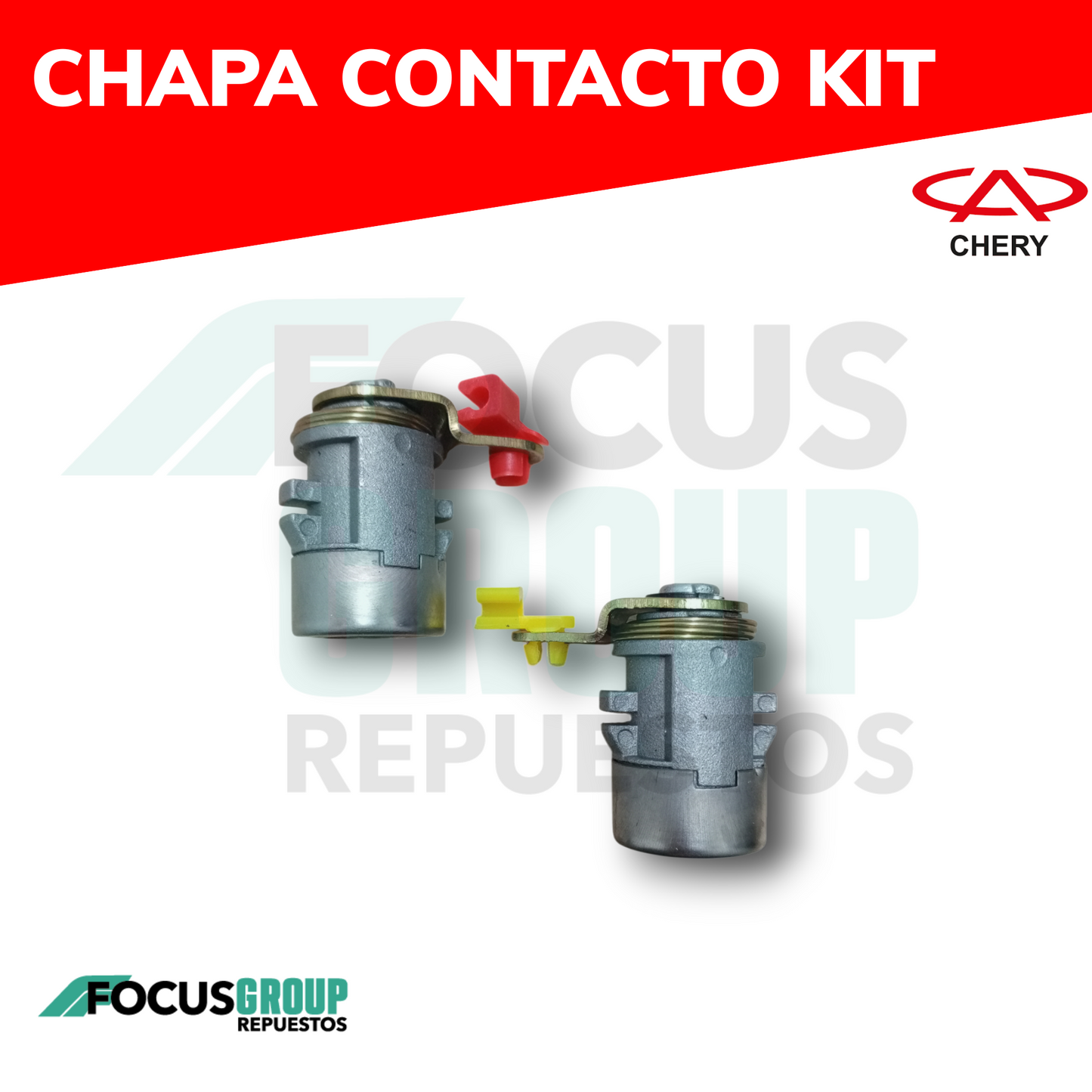 Chapa de contacto Chery IQ 1.1 con llaves