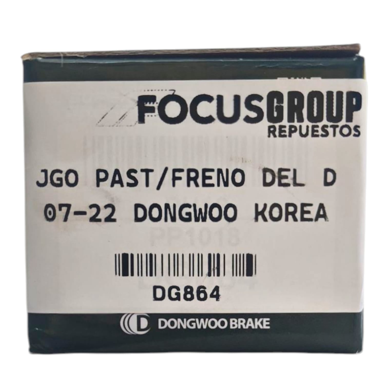 Juego de pastillas de freno delanteras Rexton 2.2 2016-2018