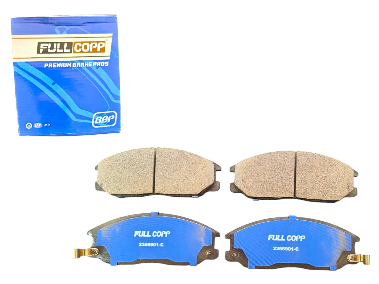 Juego de pastillas de freno delanteras  Diesel (2007-2022) BBP (FULLCERAMICA)