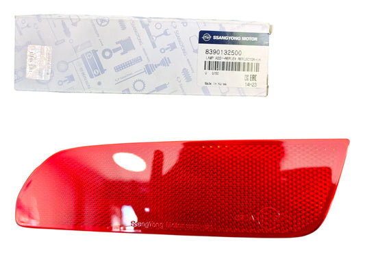 Reflectante parachoque trasero izquierdo Actyon Sport 2.0/2.2/2.3 2007-2025 Original Korea