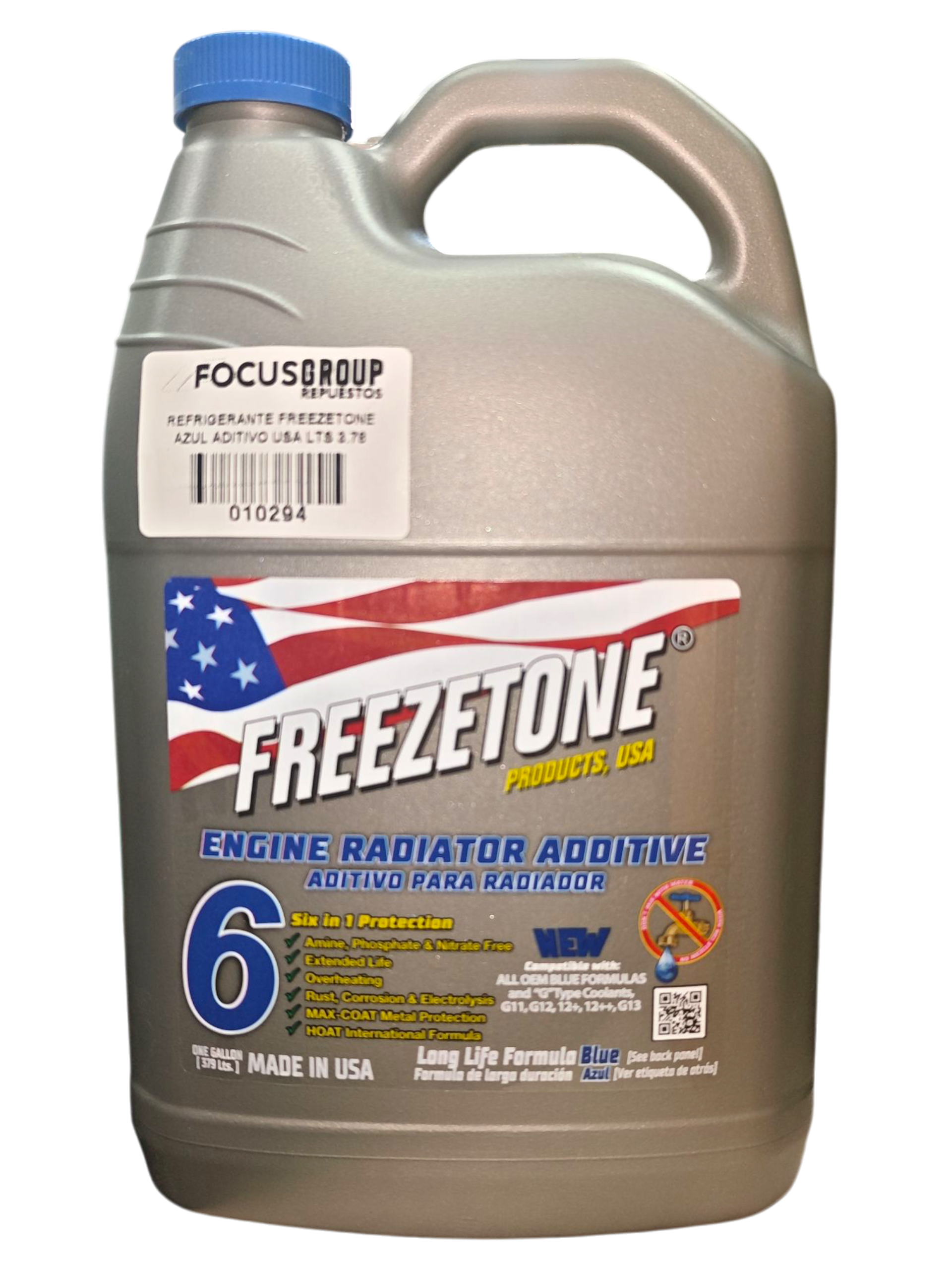 Refrigerante aditivo azul (litro 3.78)