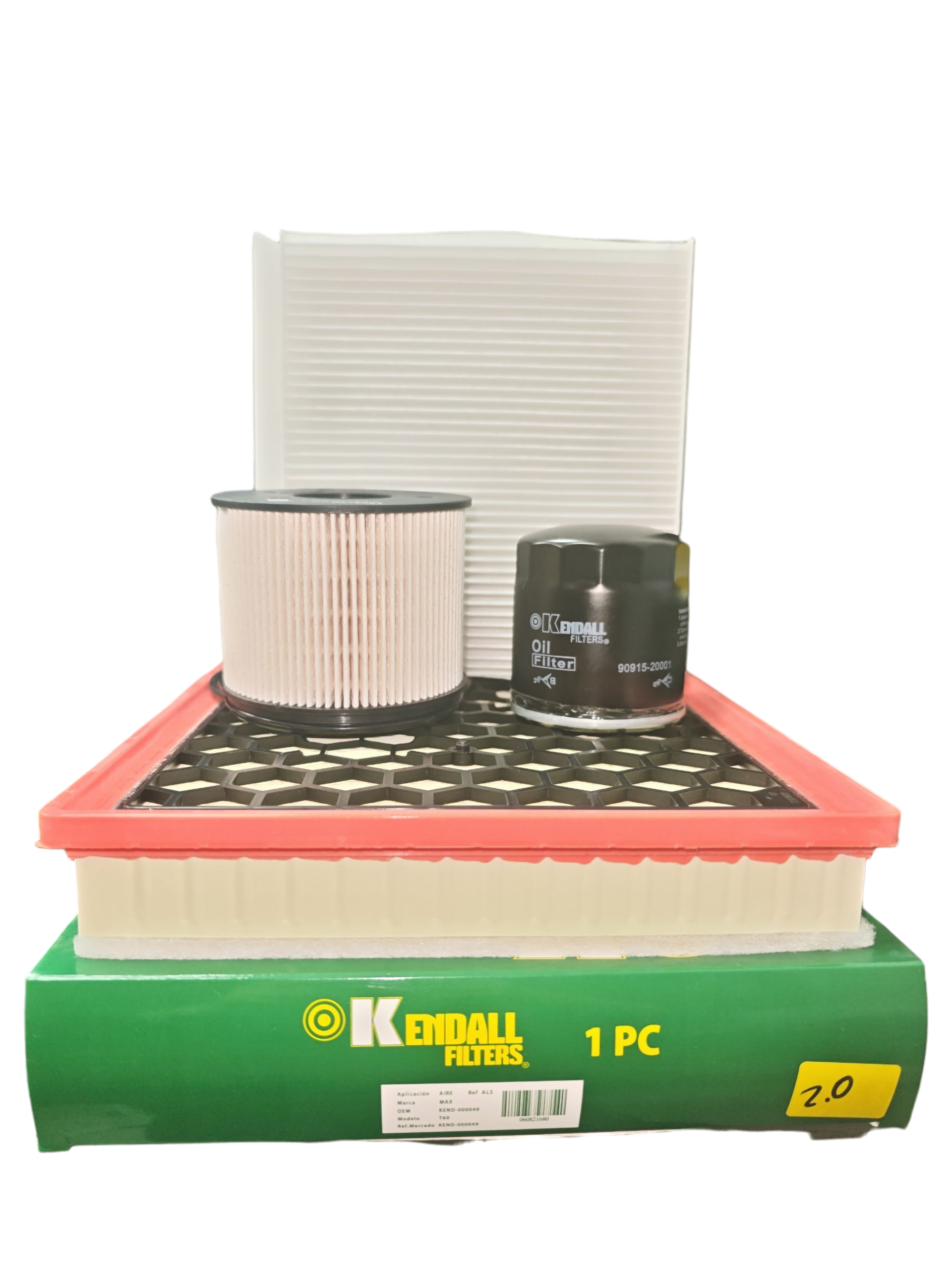 Kit de filtros T60 2.0 diesel