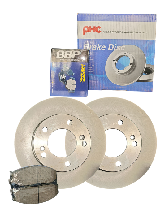 Discos+pastilas delanteras stavic 2.0/2.2/2.7 2007-2022 Diesel