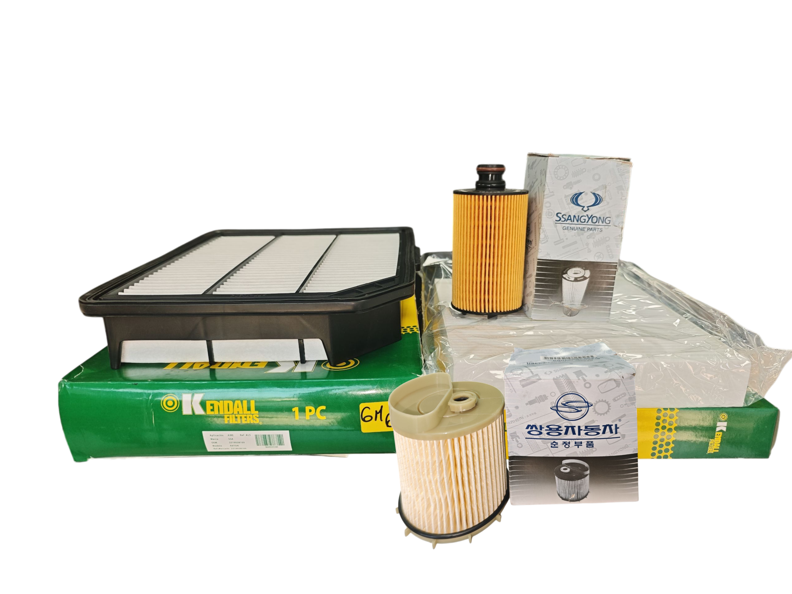 Kit de filtros Grand Musso 2.2 diesel