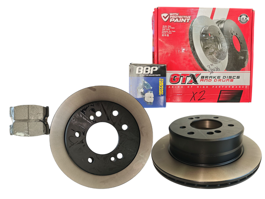Discos+pastilas traseras stavic 2.0/2.2 2013-2022 Diesel