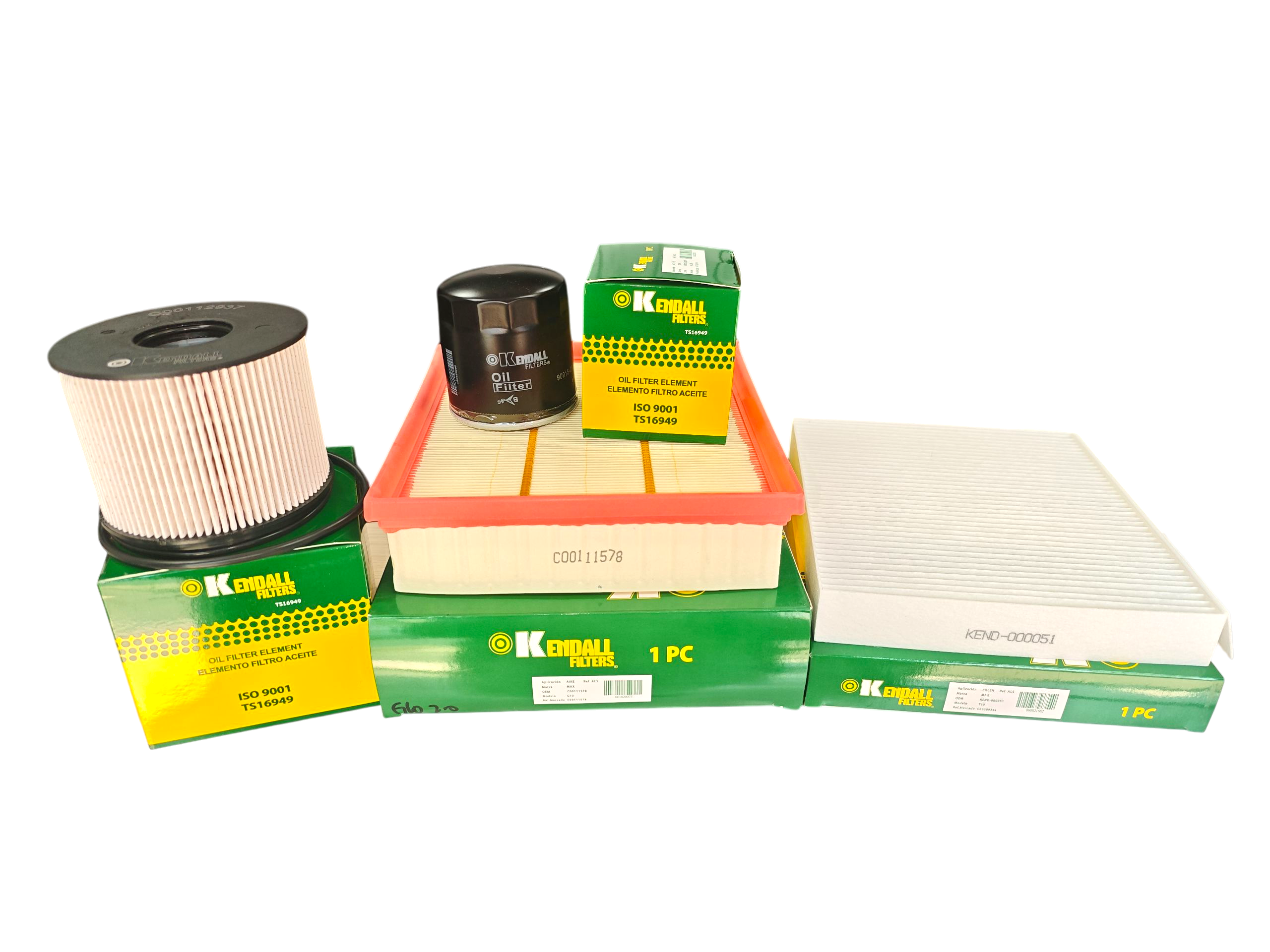 Kit de filtros G10 2.0 diesel