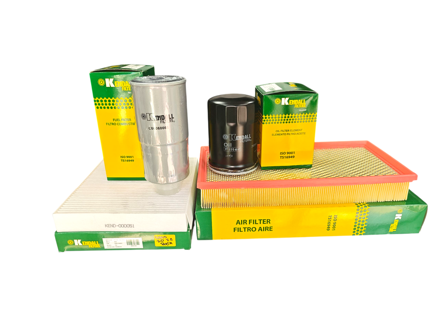 Kit de filtros v80 2.5 diesel