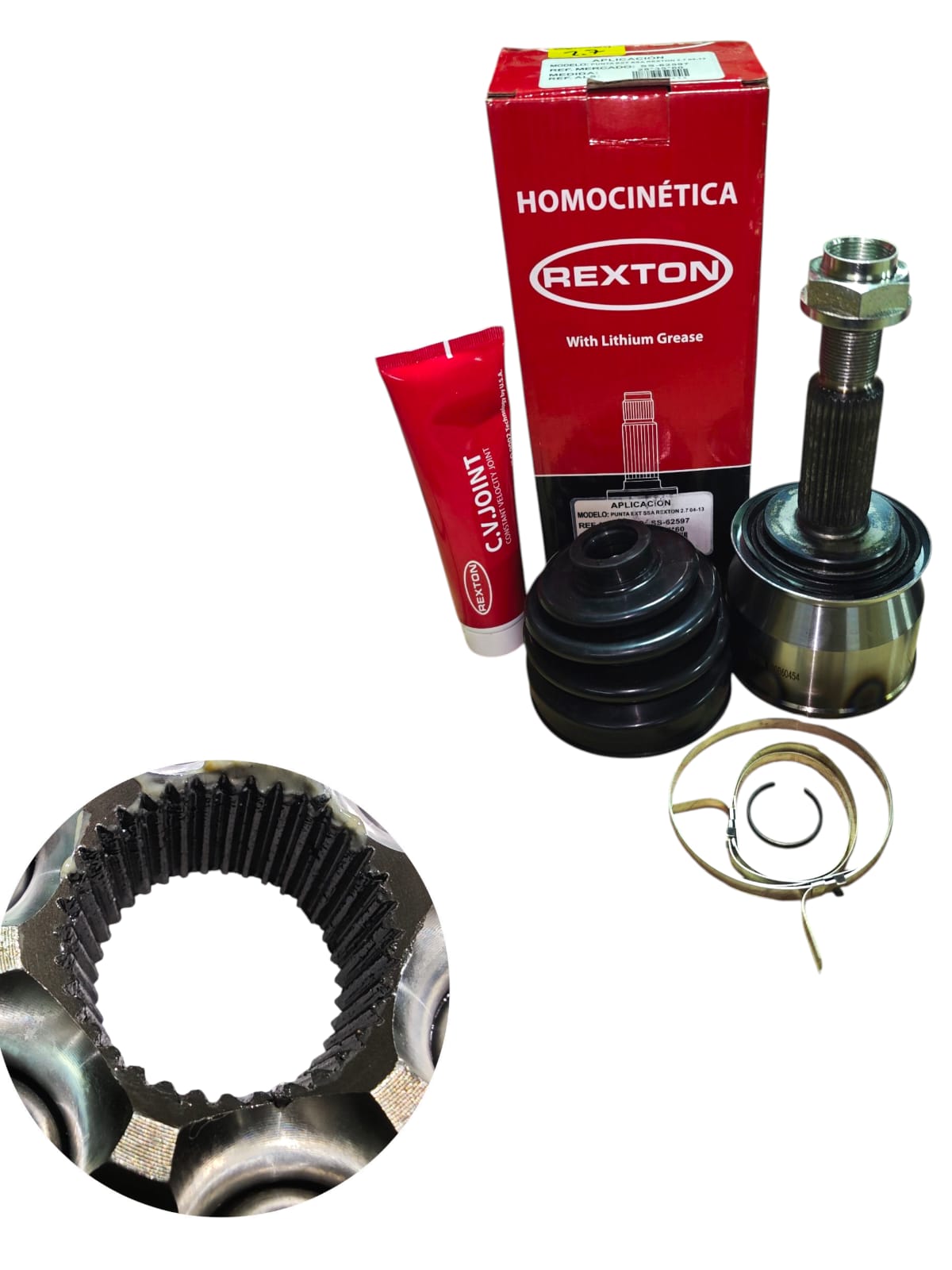 Homocinética lado rueda REXTON 2.7/2.9/2.0 Diesel 2007-2013